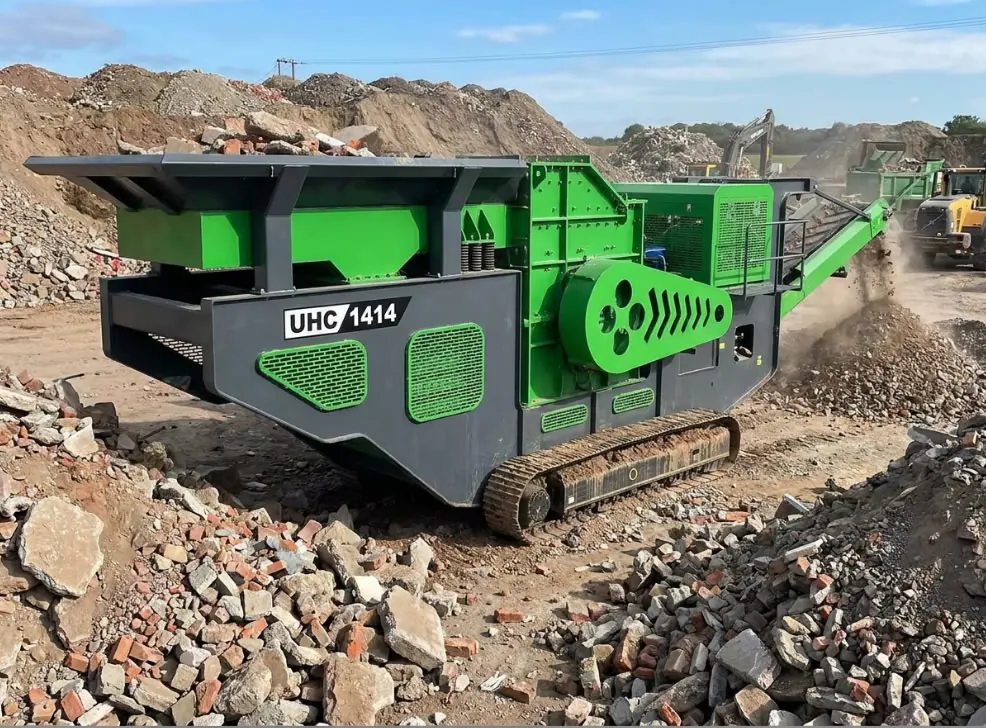 UHC600 mobile impact crusher